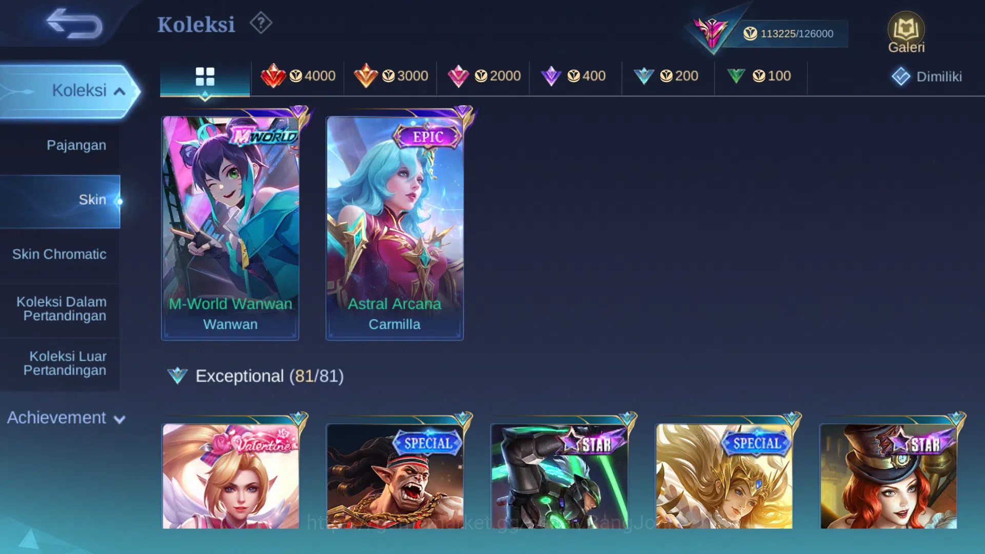 Mobile Legends: Bang Bang Accounts Hero 127 | Skin 345 | Legend Gusion, Miya | Transf image 10