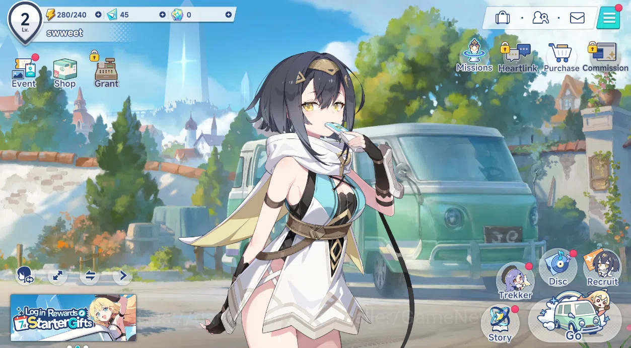 Stella Sora Accounts GLOBAL | Frest Starter Level 2 | Chitose, Chixia, Mistique | Log Yostar | Check SS (SSR753)