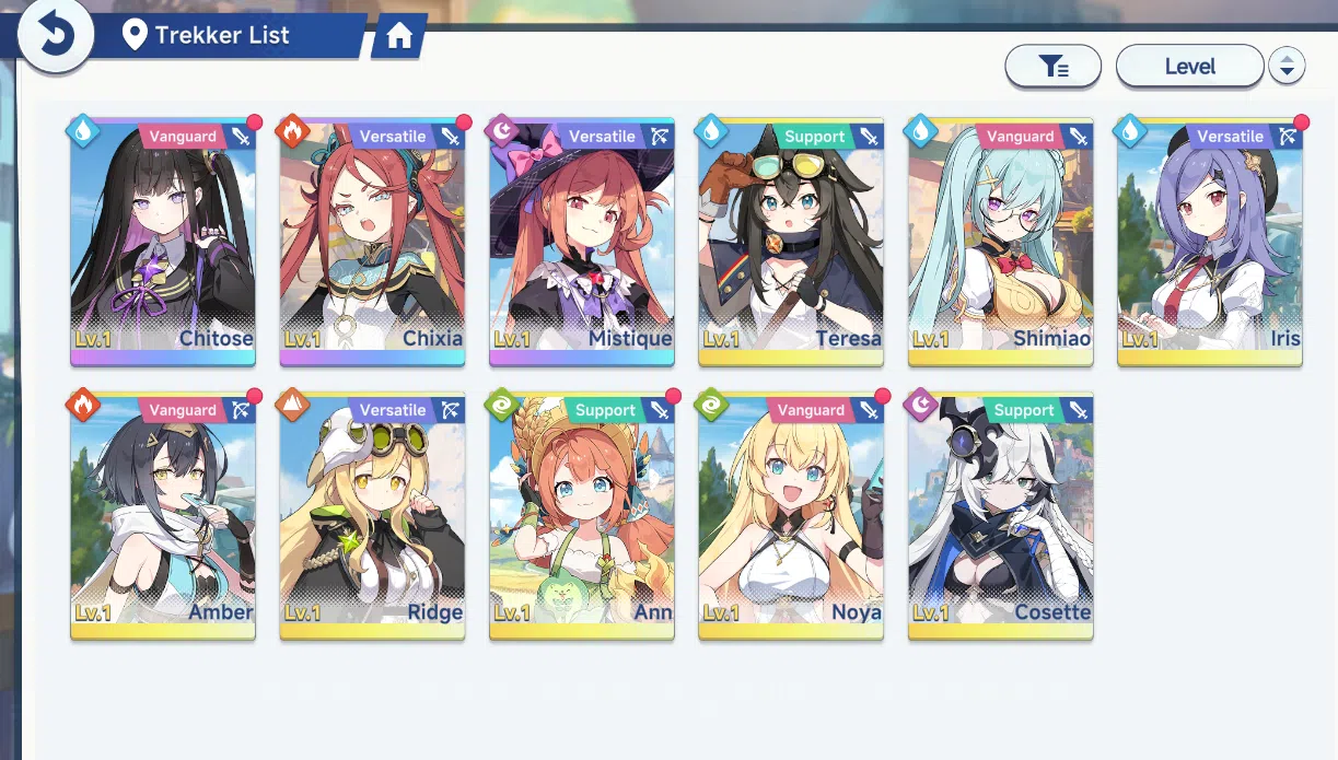 Stella Sora Accounts GLOBAL | Frest Starter Level 2 | Chitose, Chixia, Mistique | Log Yostar | Check SS (SSR753) 2