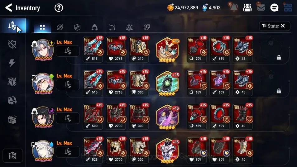 Epic Seven Accounts GLOBAL Unverif|NewEra|6 ML(School Nurse Yulha,LC B image 11