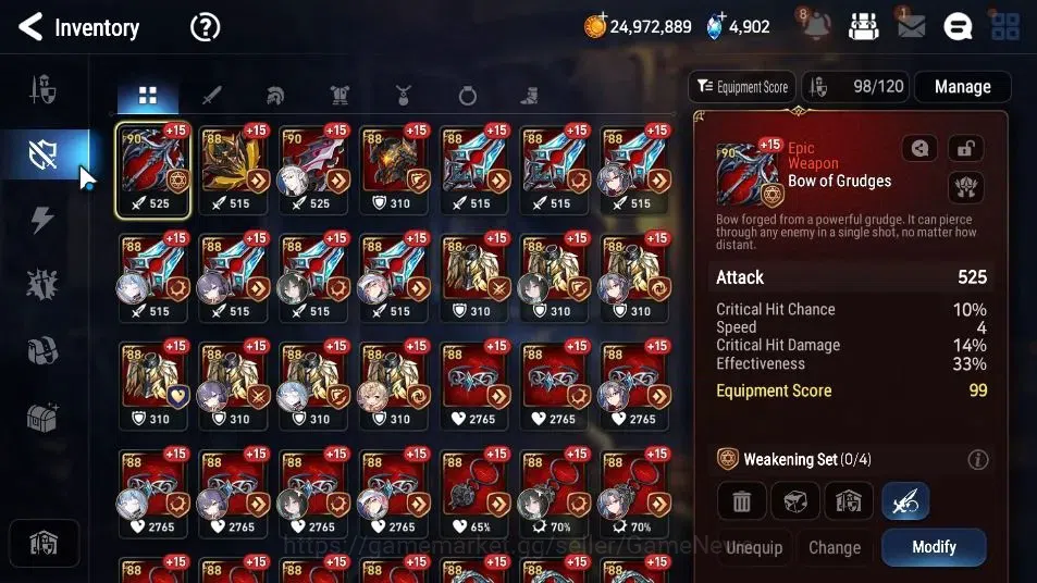 Epic Seven Accounts GLOBAL Unverif|NewEra|6 ML(School Nurse Yulha,LC B image 12