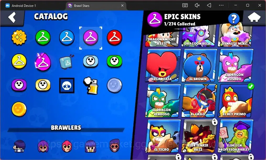 Brawl Stars Accounts Global | 3413 Trophy|23 Brawler|1 Max Hypercharge( image 9