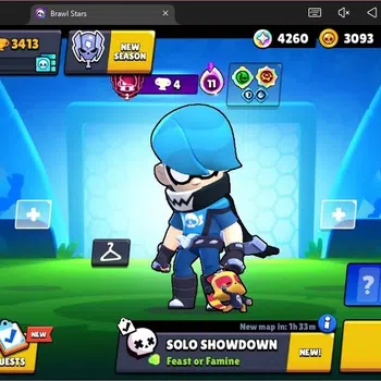 Brawl Stars Accounts Global | 3413 Trophy|23 Brawler|1 Max Hypercharge( image 1
