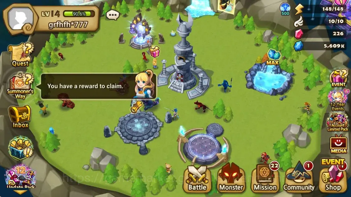 Summoners War: Sky Arena Accounts ASIA | Starter | Level 14 | Ready Gacha | 12-YSS + image 10