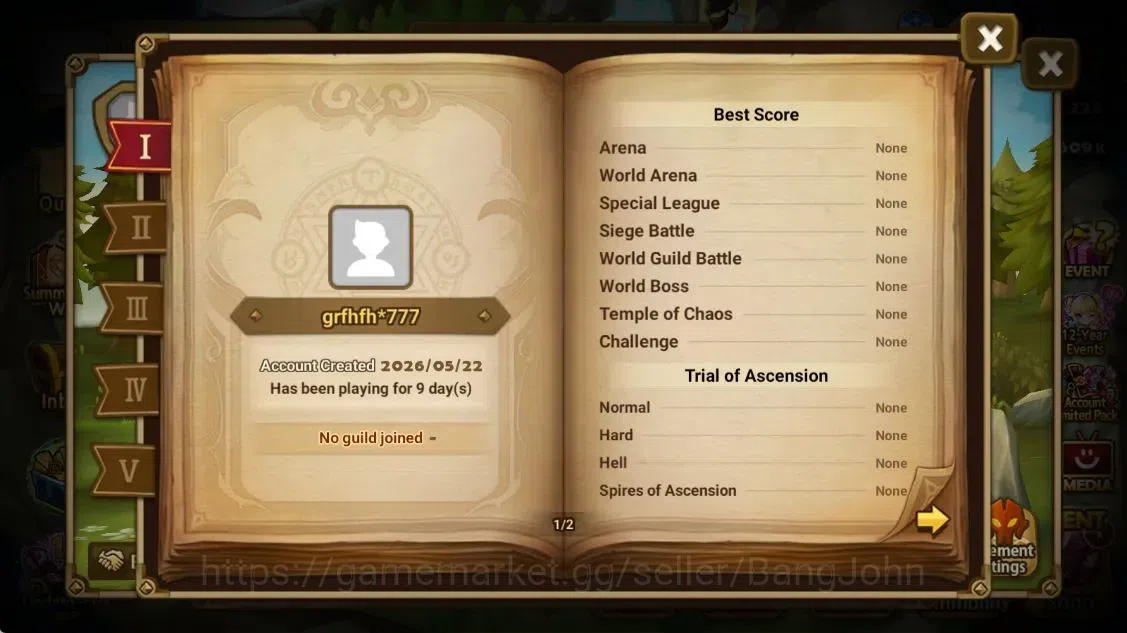Summoners War: Sky Arena Accounts ASIA | Starter | Level 14 | Ready Gacha | 12-YSS + image 11