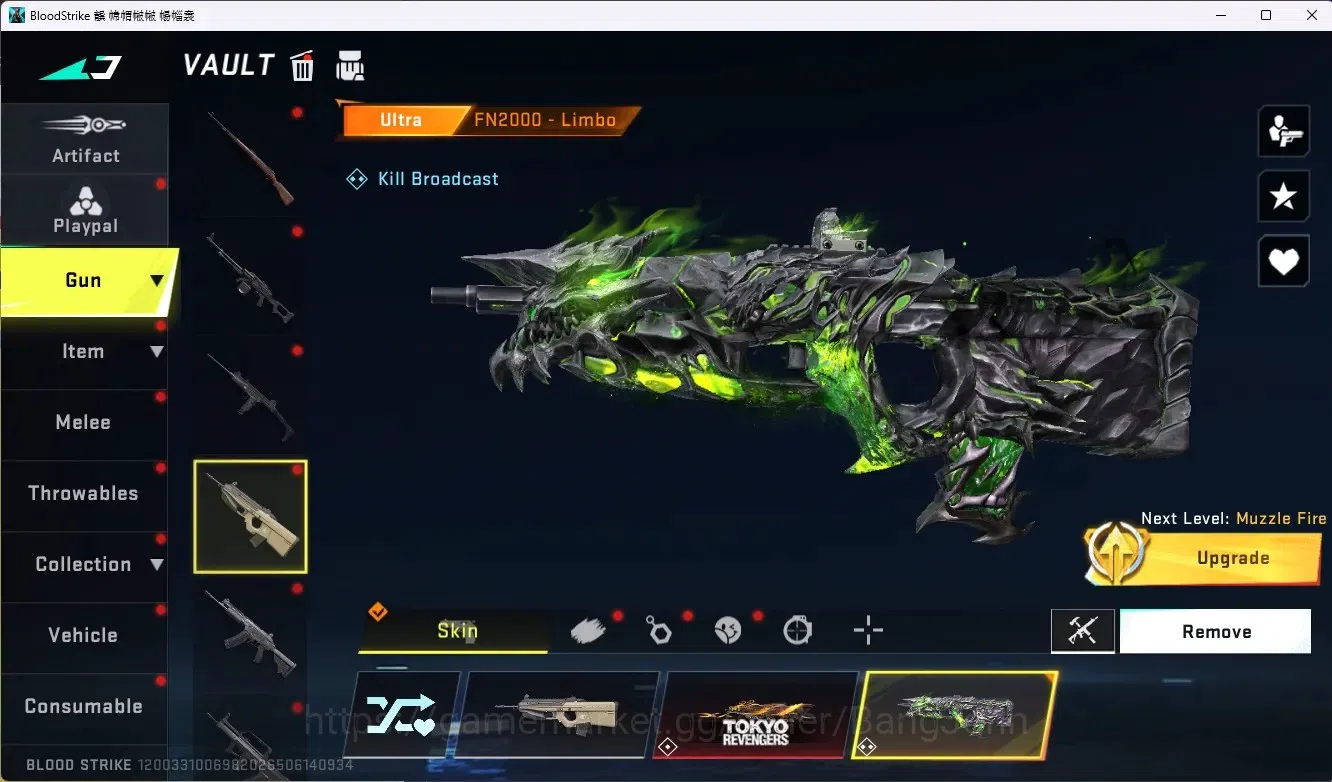 Blood Strike Accounts ASIA |4 Collab Gun [TR&Bleach]|1 Limited Gun|8 Ult image 10