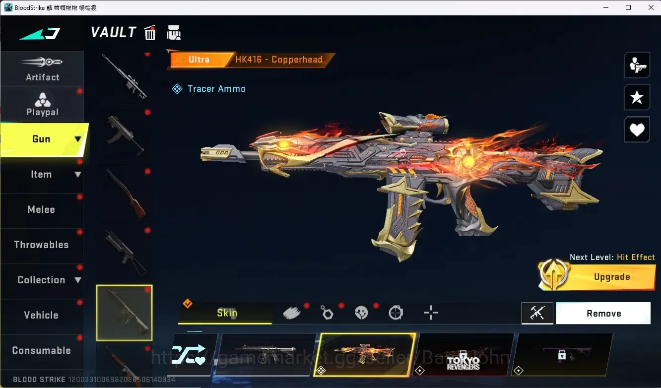 Blood Strike Accounts ASIA |4 Collab Gun [TR&Bleach]|1 Limited Gun|8 Ult image 13