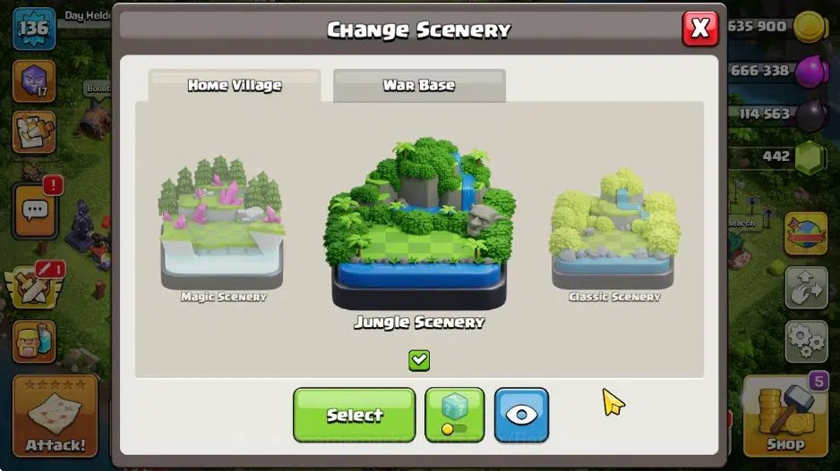 Clash of Clans Accounts TH15-BH8|LVL 136|League Witch17|Ghost Queen Skin|B image 4