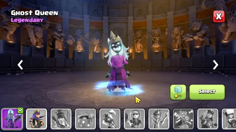 Clash of Clans Accounts TH15-BH8|LVL 136|League Witch17|Ghost Queen Skin|B image 5