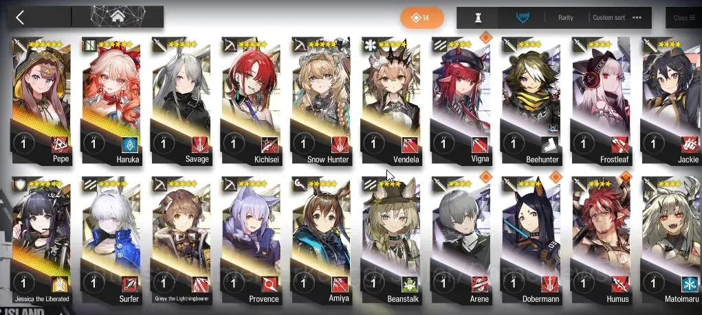Arknights Accounts Lv 1 | Fresh Starter | 3 Limited | Pepe,Haruka,Jes image 5