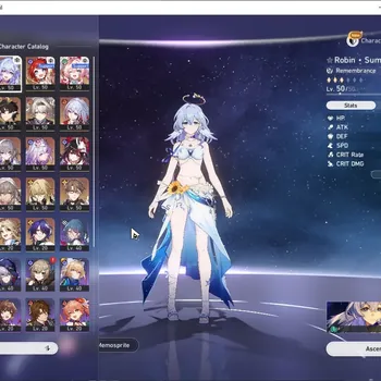 Honkai Star Rail Accounts Others Asia|TL 37|12 Limited|Robin Summer,Firefly)Sign