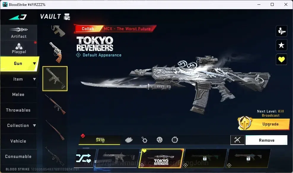 Blood Strike Accounts ASIA | 1 TR Gun: MCX - The Worst Future | 2 ULTRA image 2