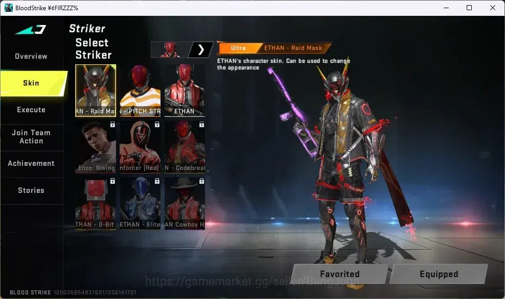 Blood Strike Accounts ASIA | 1 TR Gun: MCX - The Worst Future | 2 ULTRA image 3
