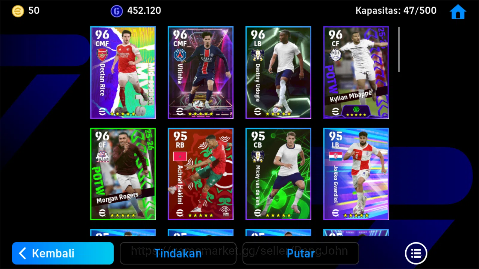 eFootball Accounts Others Power 3152 | gullit epic db new | massimo oddo epic db new | donaoni epic db ivan jenner showtime 6