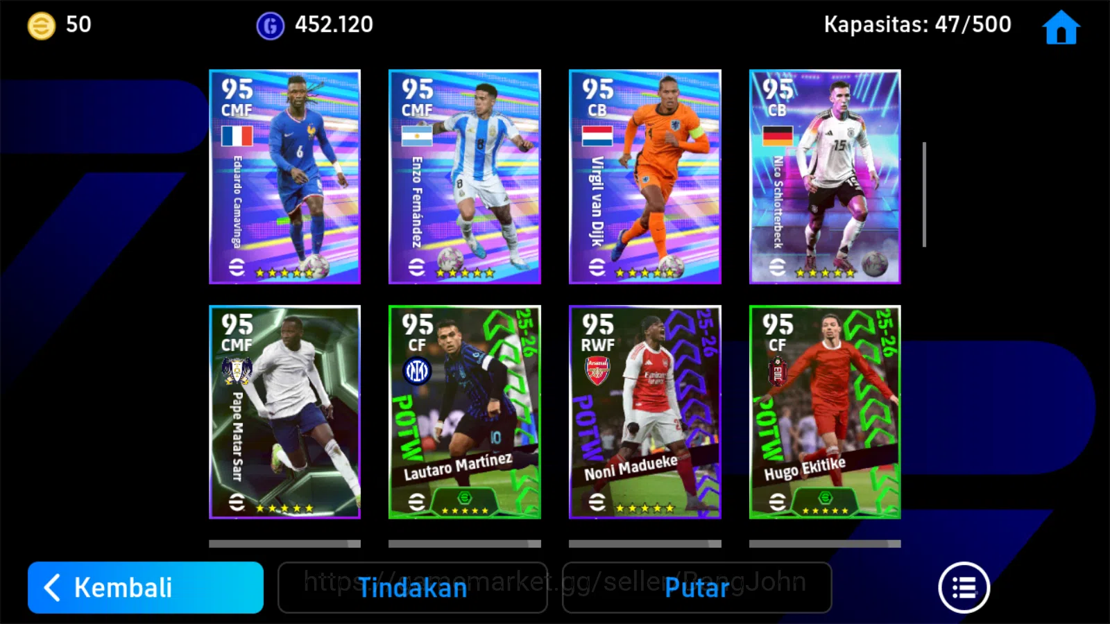 eFootball Accounts Others Power 3152 | gullit epic db new | massimo oddo epic db new | donaoni epic db ivan jenner showtime 7