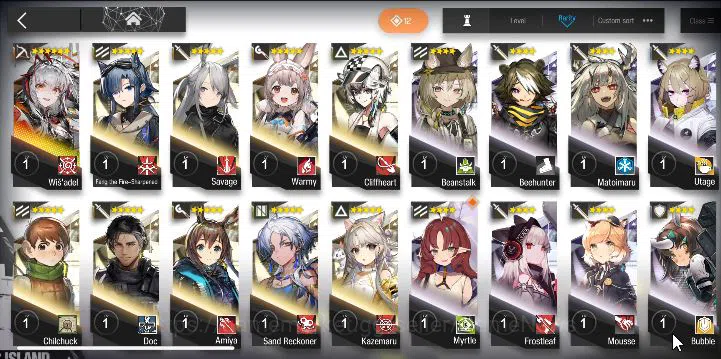 Arknights Accounts Lv 24|53 OP + 1 Skin| Starter | Wis'adel + 75020 O image 4