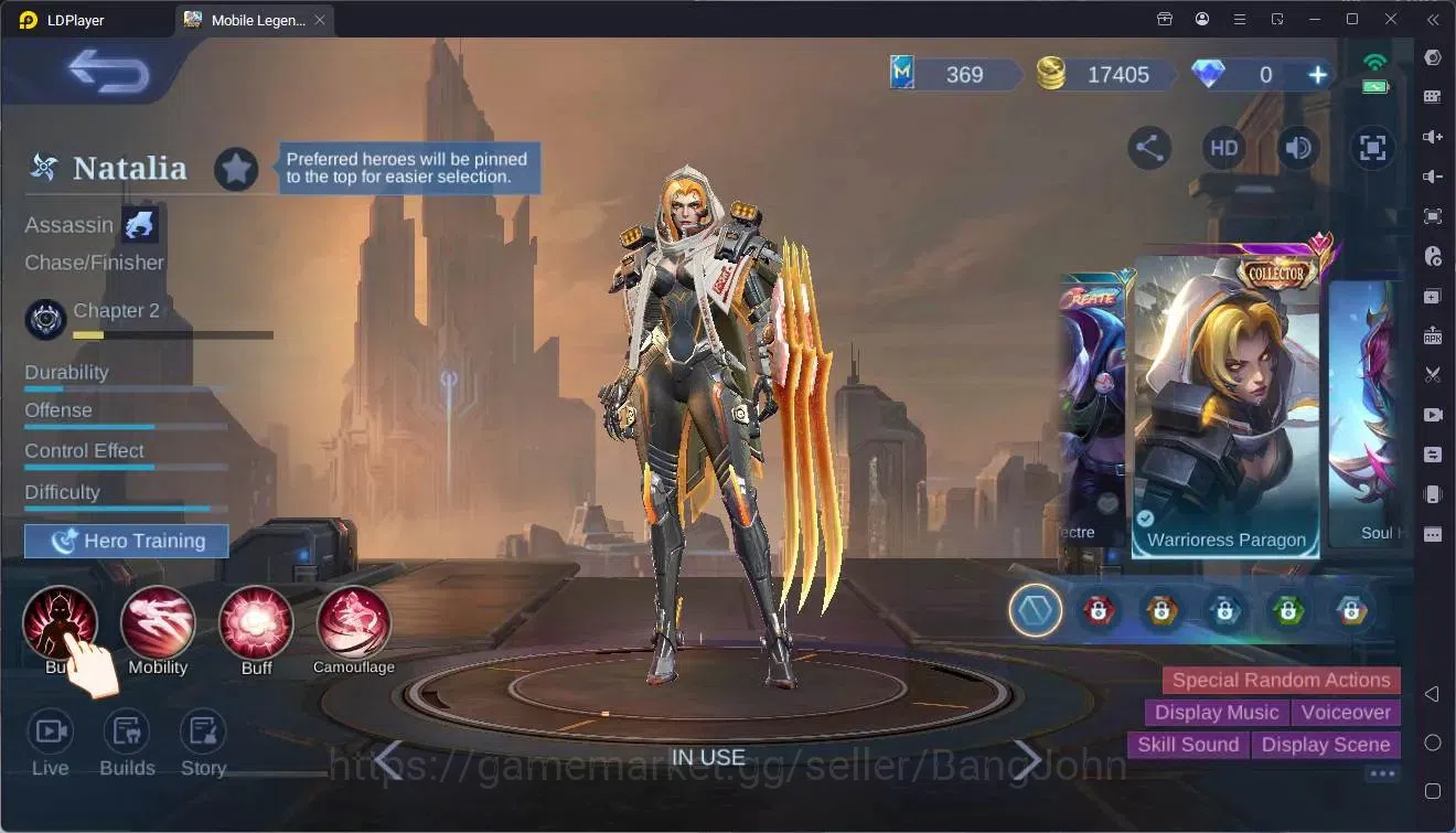 Mobile Legends: Bang Bang Accounts Global|Hero 114|Skin 218|Renowned|Prime YZ,Claude| image 2