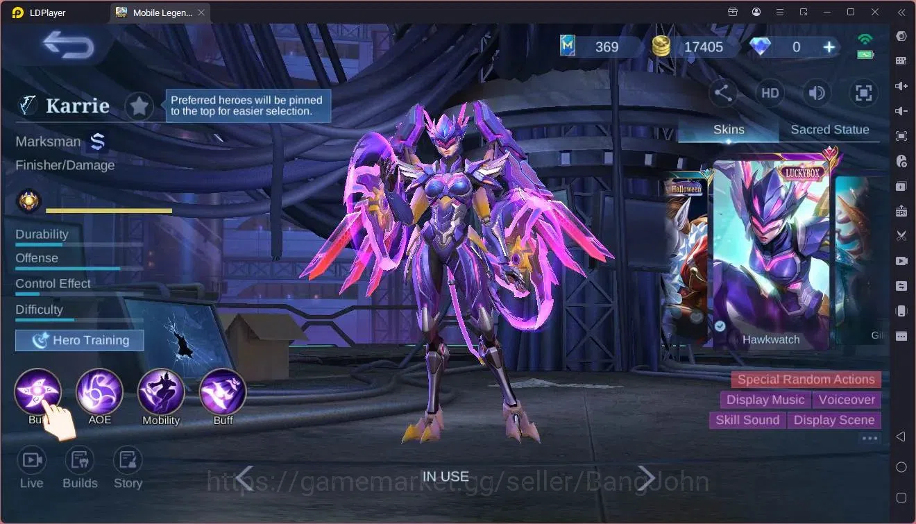 Mobile Legends: Bang Bang Accounts Global|Hero 114|Skin 218|Renowned|Prime YZ,Claude| image 3