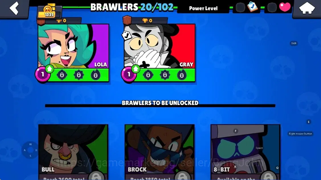 Brawl Stars Accounts Android | 1335 Thropy|20 Brawler-1 Max Lv(Jessie H image 8