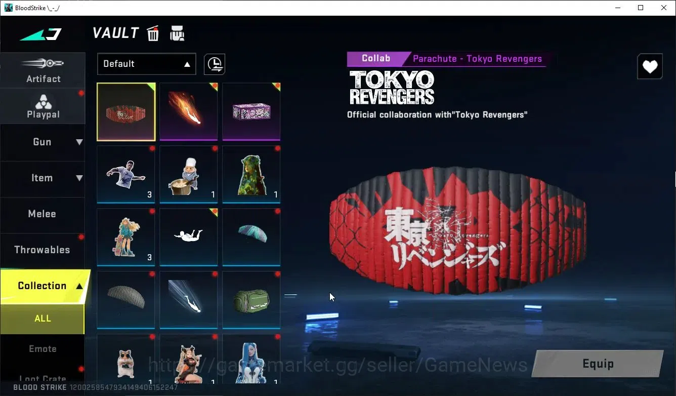 Blood Strike Accounts ASIA|Collab TOKREV [MCX-Worst Future,Nacho-Manjiro image 10
