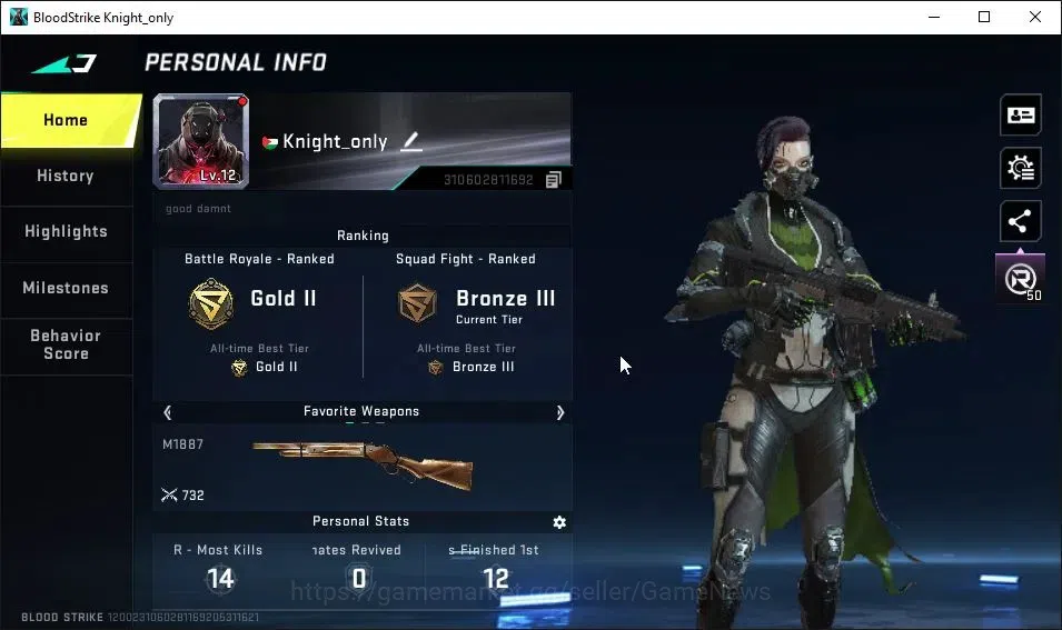 Blood Strike Accounts ASIA|Fresh Starter|Collab TOKYO REVENGERS[MCX-The image 2