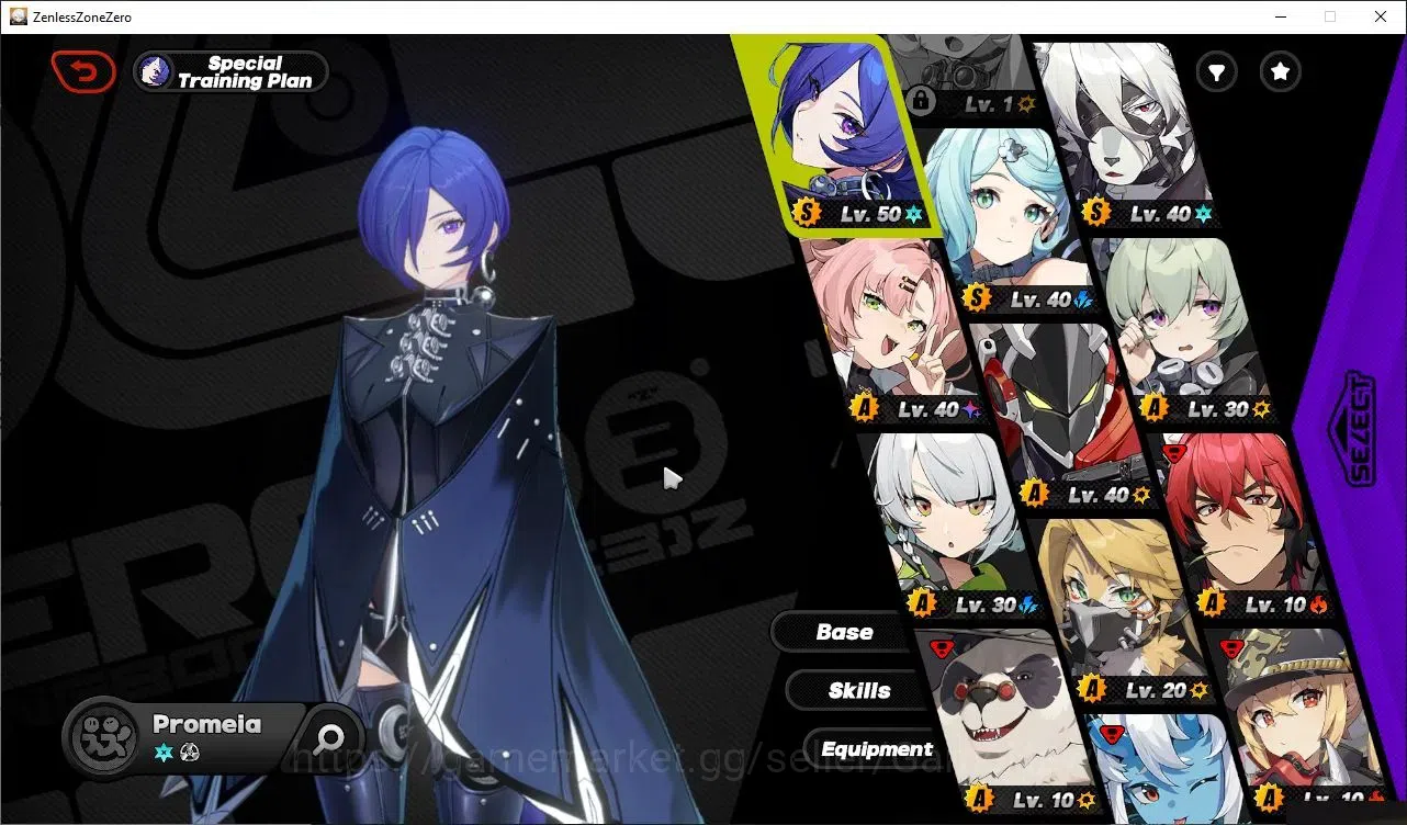 Zenless Zone Zero Accounts Starter ASIA|IK 40|S1 Ep|2,3K PolyCh|2 Limited(Promeia,Seed)+1 Standard[Lyacaon]|1S BangBo|MC 5