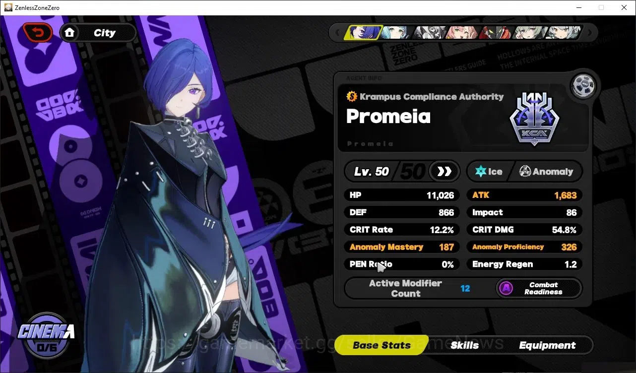 Zenless Zone Zero Accounts Starter ASIA|IK 40|S1 Ep|2,3K PolyCh|2 Limited(Promeia,Seed)+1 Standard[Lyacaon]|1S BangBo|MC 7
