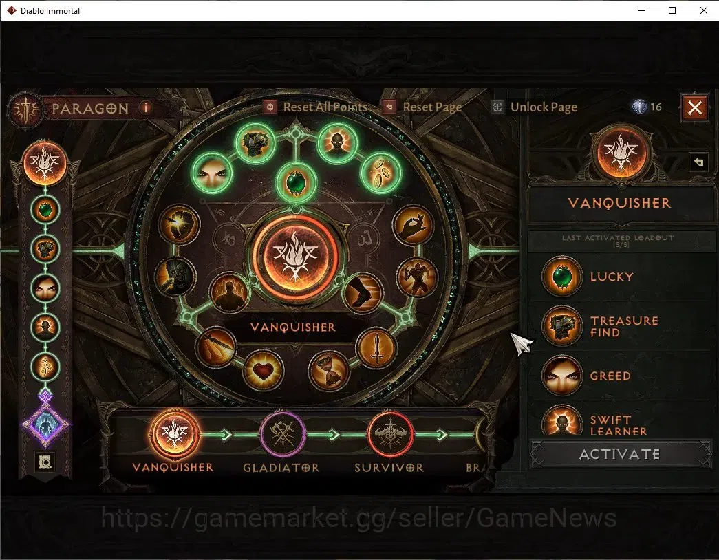 Diablo Immortal Accounts SA - Malah|CS ON|Lv60(816)|Crusader|CR 43k|Reso 42 image 12