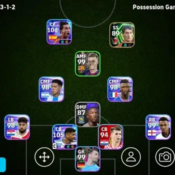 eFootball Accounts Legends & Iconic Players Mobile|PW 2845|New Cristian Romero,New Ferran Torres,Danlele Massaro Epic,Lionel