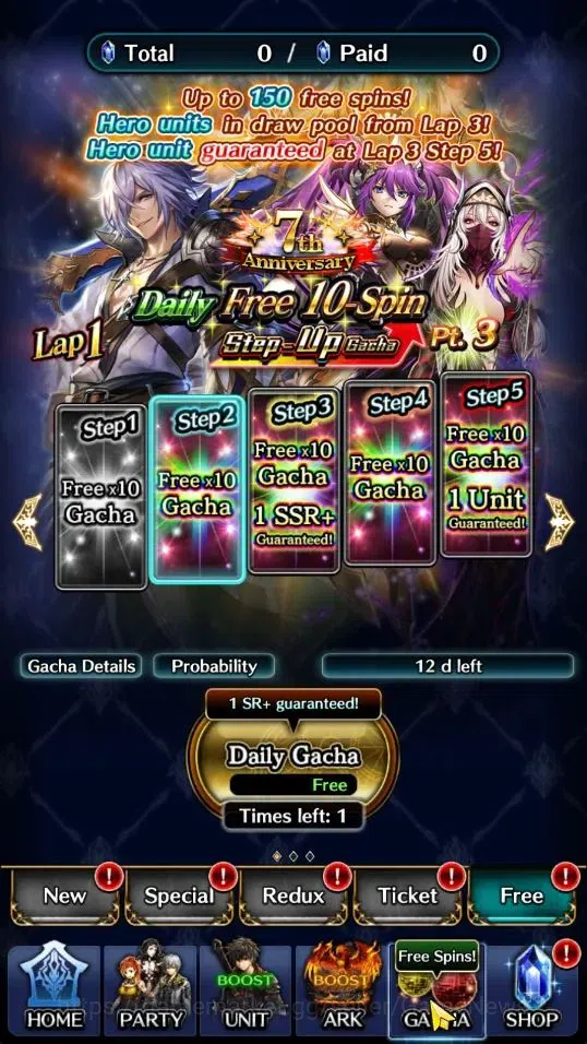 Last Cloudia Accounts Low-End GLOBAL|Rank 9|Starter|Top Tier Unit [Demon Lord Judecca-Samekh,Goddess Lilaha]| 9 SSR Ark|Code 5