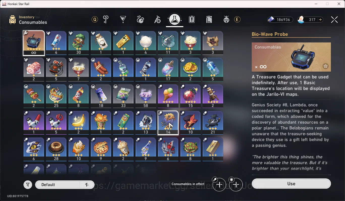 Honkai Star Rail Accounts Others ASIA | TL 70 | Limit 22 | Costume Ruan Mei | Acheron S1 | Cyerene | Tribbie | Saber | Robin 14
