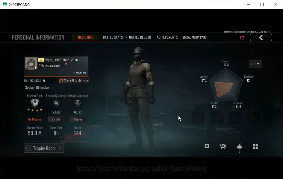 Arena Breakout Accounts MOBILE Lv30|SV 50,8M|CV 9M|03 Heavy|AK-74N Glacial image 2
