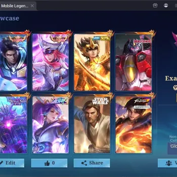 Mobile Legends: Bang Bang Accounts Collector Global|407S|Collector|Legend Alucard,Legend Freya,SW Alucard,KOF Karina,KOF
