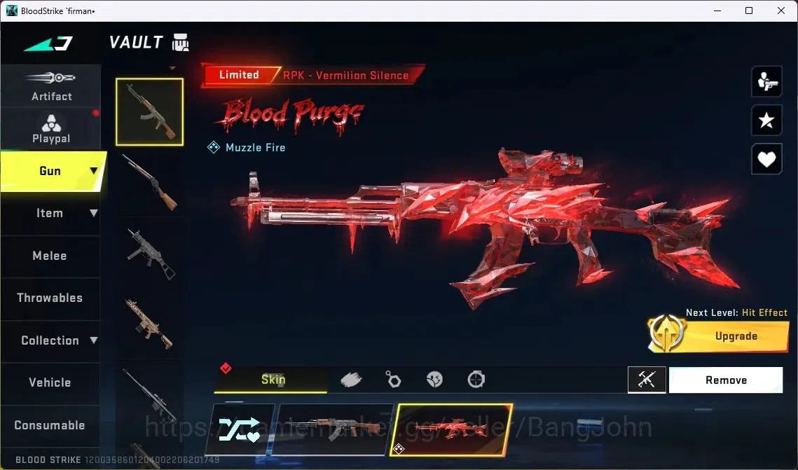 Blood Strike Accounts ASIA | EVO: FAL-Evolved Draco | 1 AOT/ 2 7DS | 1 L image 10