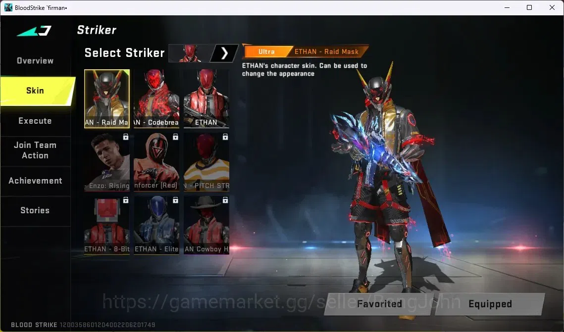 Blood Strike Accounts ASIA | EVO: FAL-Evolved Draco | 1 AOT/ 2 7DS | 1 L image 12