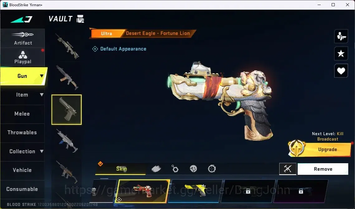 Blood Strike Accounts ASIA | EVO: FAL-Evolved Draco | 1 AOT/ 2 7DS | 1 L image 4