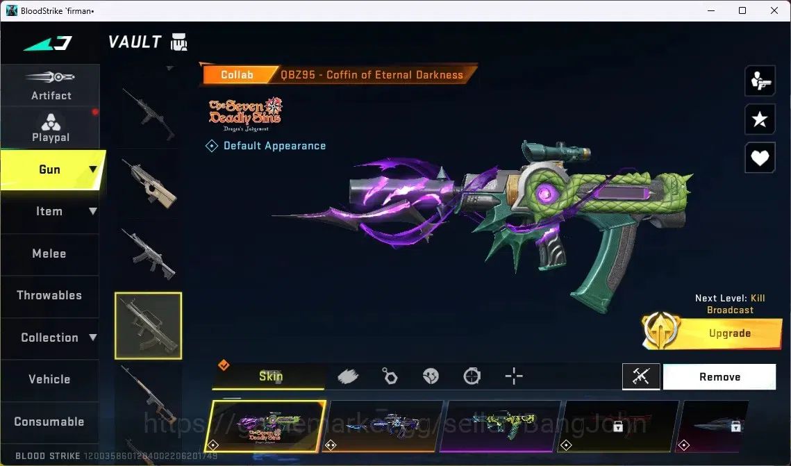 Blood Strike Accounts ASIA | EVO: FAL-Evolved Draco | 1 AOT/ 2 7DS | 1 L image 8