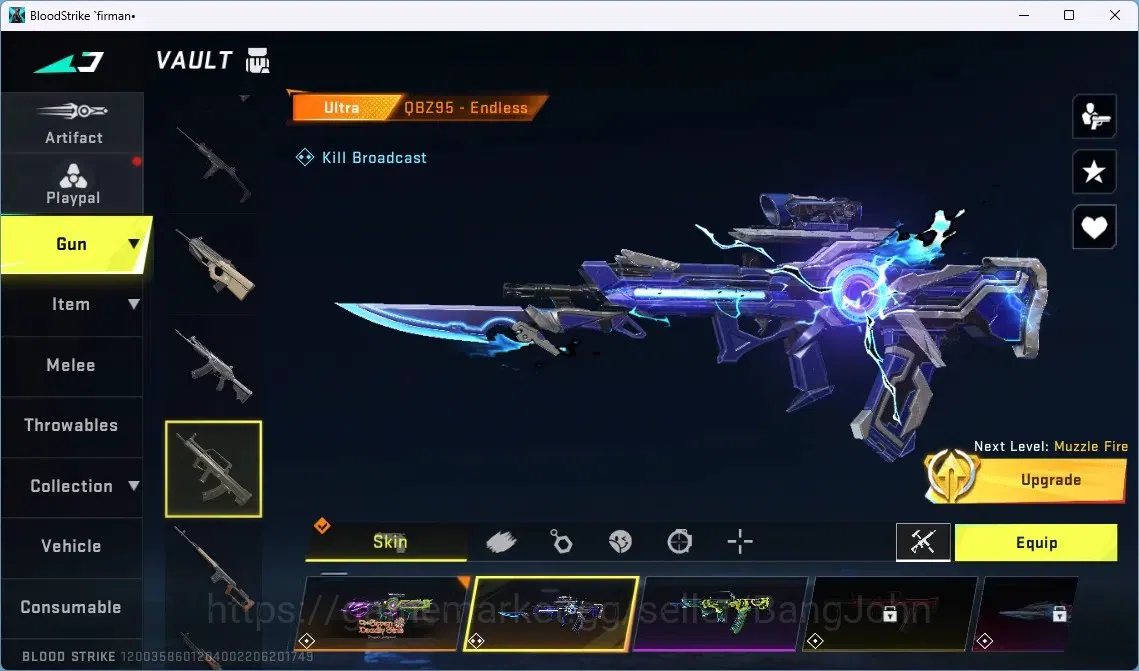 Blood Strike Accounts ASIA | EVO: FAL-Evolved Draco | 1 AOT/ 2 7DS | 1 L image 9