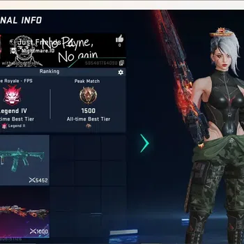 Blood Strike Accounts Collab Skin ASIA|Evo Gun:M1887-Destroyer|1 Limited Gun|1 Collab Gun [OPM]|3 Ultra Gun|Ultra Melee