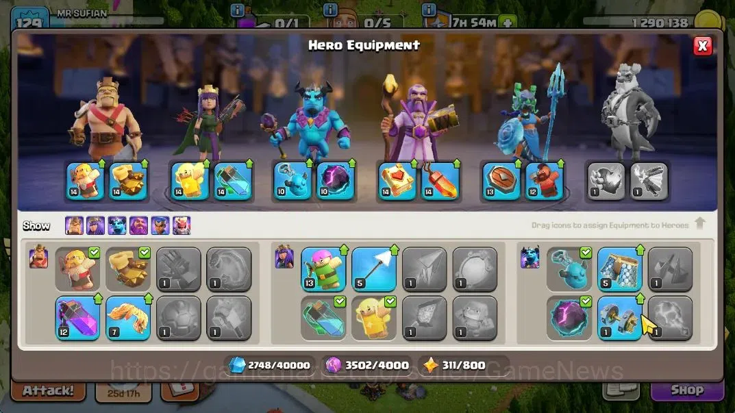 Clash of Clans Accounts TH 15-BH 8|LV 129|HH 8|BK 36,AQ 35,GW 19,MP 16,RC  image 10