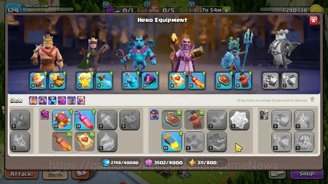 Clash of Clans Accounts TH 15-BH 8|LV 129|HH 8|BK 36,AQ 35,GW 19,MP 16,RC  image 11