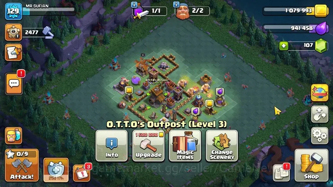 Clash of Clans Accounts TH 15-BH 8|LV 129|HH 8|BK 36,AQ 35,GW 19,MP 16,RC  image 13