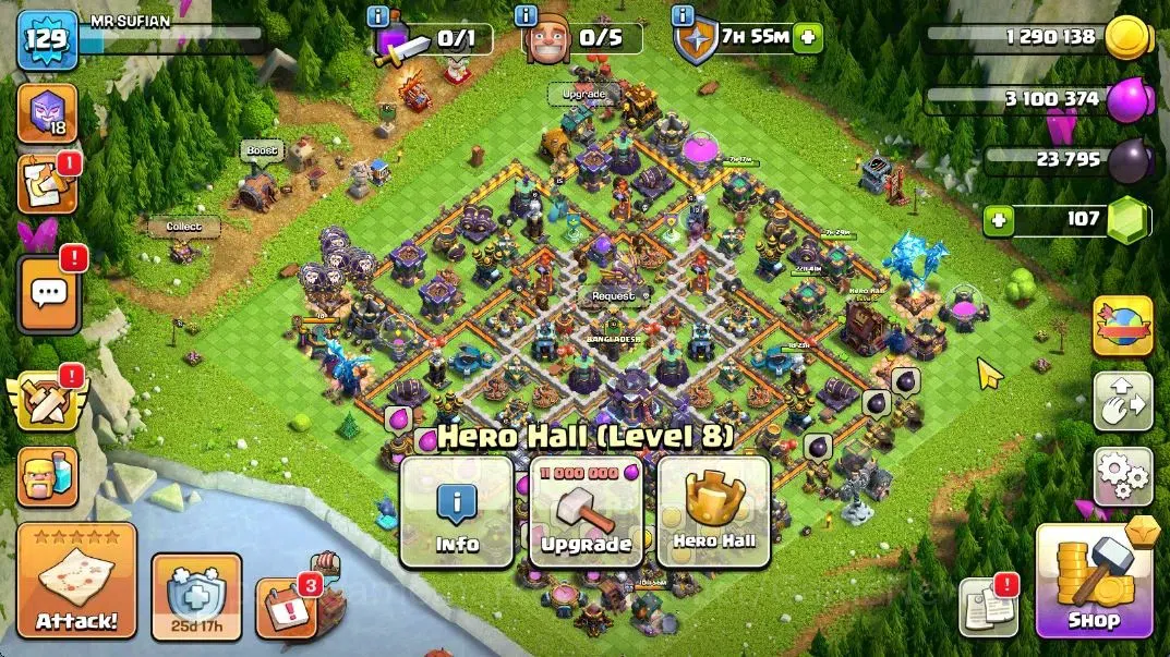 Clash of Clans Accounts TH 15-BH 8|LV 129|HH 8|BK 36,AQ 35,GW 19,MP 16,RC  image 7