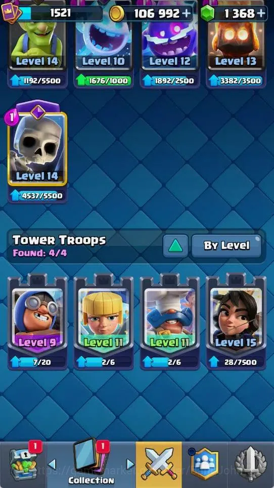 Clash Royale Accounts Mobile |KTL 15|Trophy 11773|4 Max Lv16|3 Heroes|10 image 1