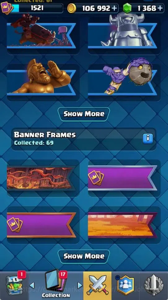 Clash Royale Accounts Mobile |KTL 15|Trophy 11773|4 Max Lv16|3 Heroes|10 image 15
