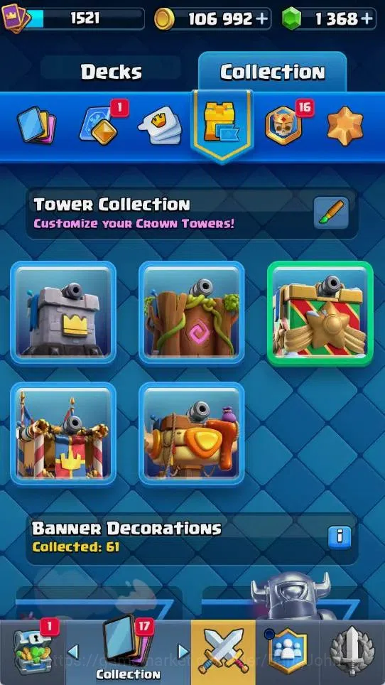 Clash Royale Accounts Mobile |KTL 15|Trophy 11773|4 Max Lv16|3 Heroes|10 image 16