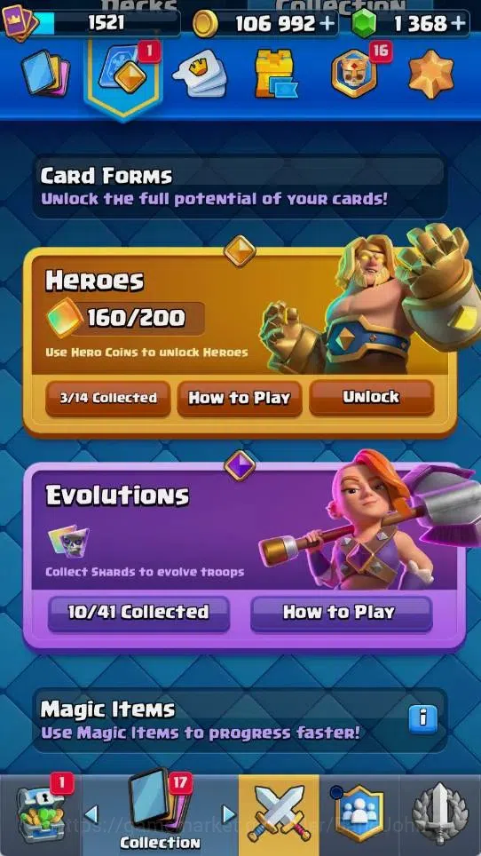 Clash Royale Accounts Mobile |KTL 15|Trophy 11773|4 Max Lv16|3 Heroes|10 image 19