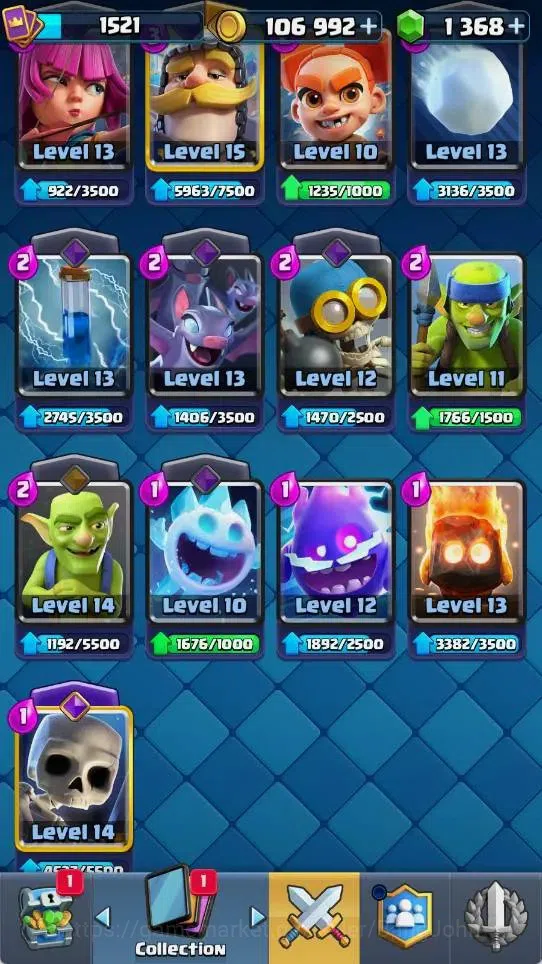 Clash Royale Accounts Mobile |KTL 15|Trophy 11773|4 Max Lv16|3 Heroes|10 image 2
