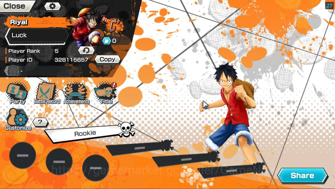 One Piece Bounty Rush Accounts Global|4 EX| T5E St.Jaygarcia Saturn,T4E Marshall  image 2
