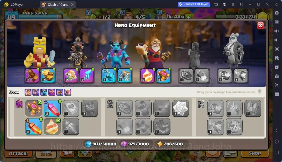 Clash of Clans Accounts Global |TH 12-BH 4|LVL 119|HH 6|BK 63,AQ 65,MP 38, image 13
